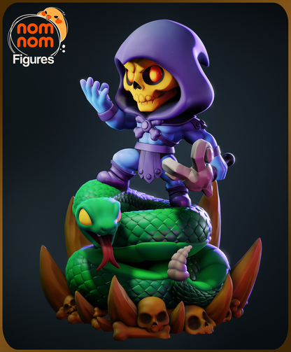 Figura de Resina Chibi - Skeletor - He-Man