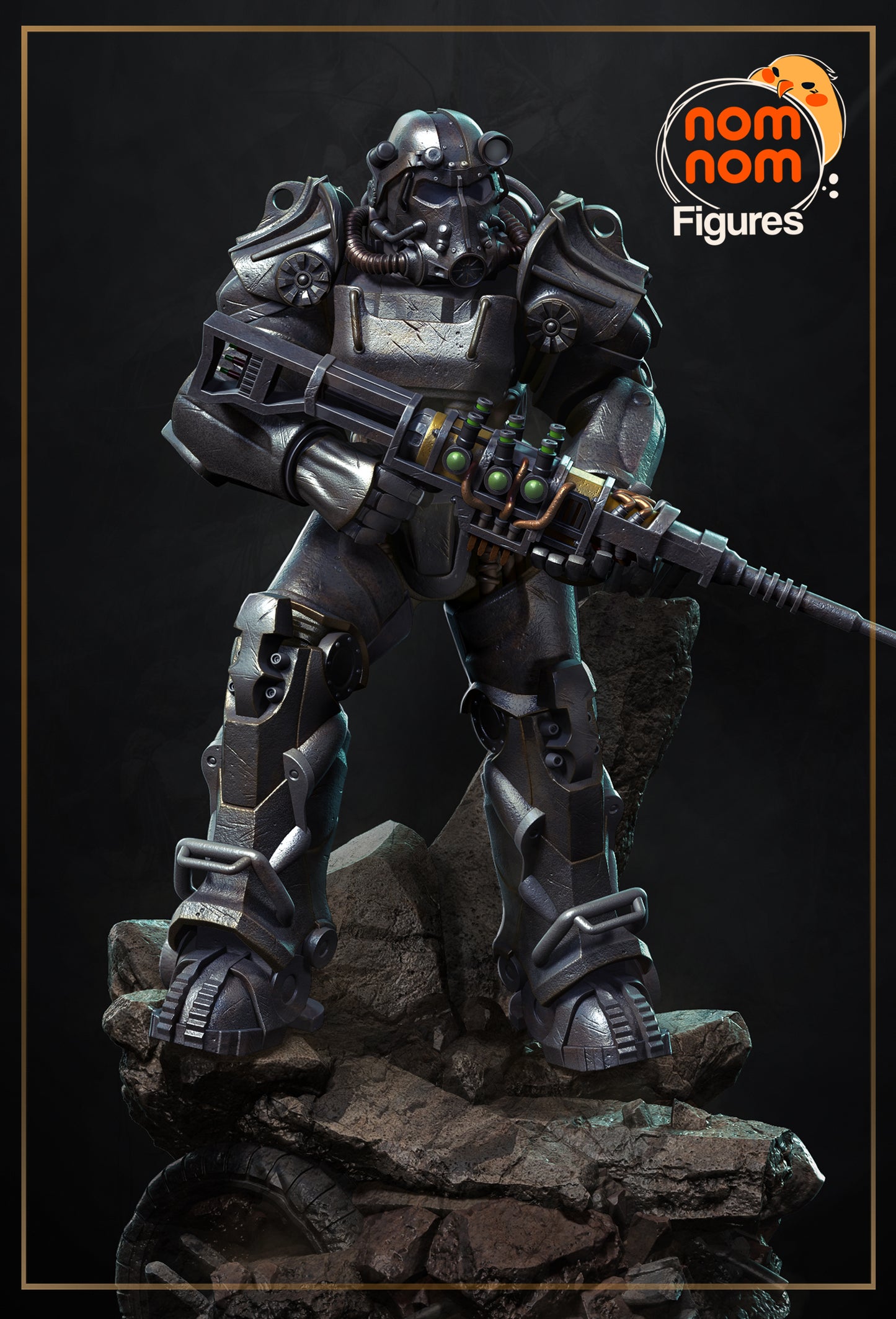 Figura de Resina - T-60 Servo Armadura - Fallout