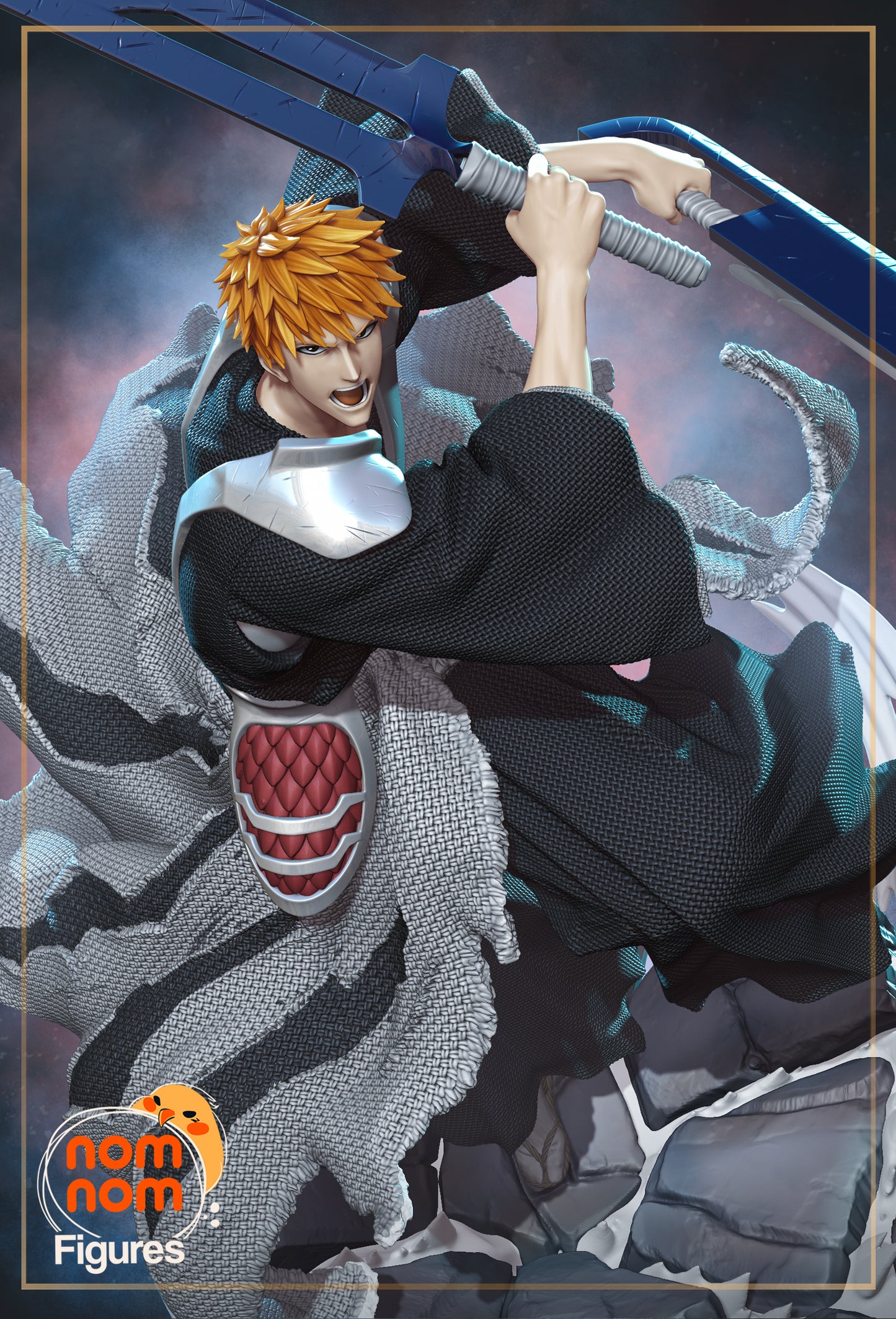 Figura de Resina - Ichigo Kurosaki - Bleach