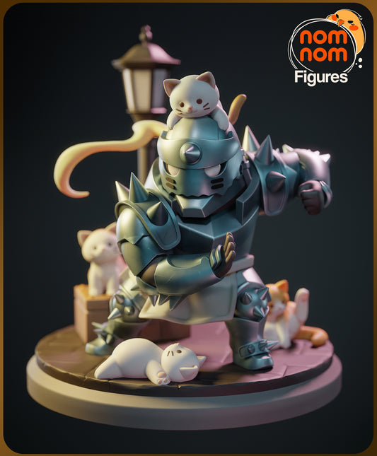 Figura de Resina Chibi - Alphonse Elric - Full Metal Alchemist