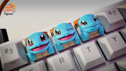 Teclas de Resina - Squirtle - Pokemon