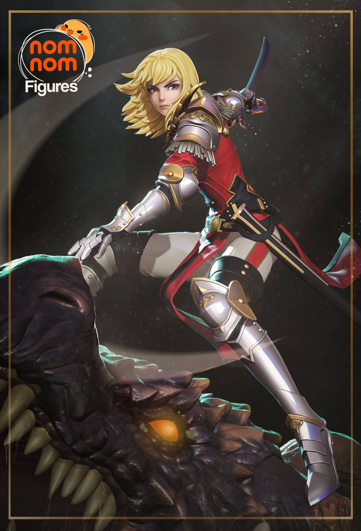 Figura de Resina - Cha Hae-In - Solo Leveling