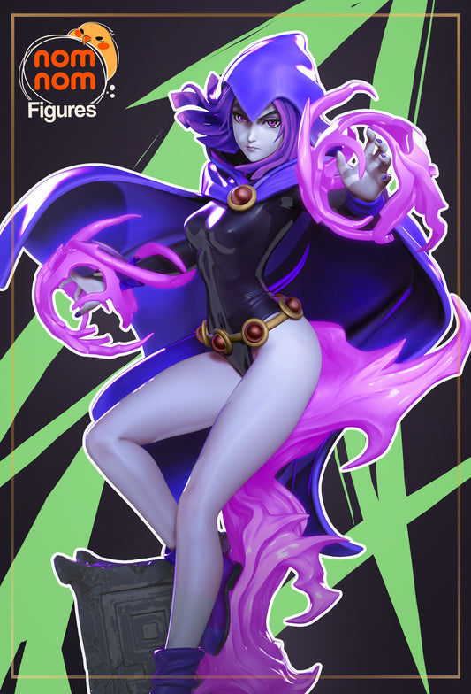 Figura de Resina - Raven - Teen Titans