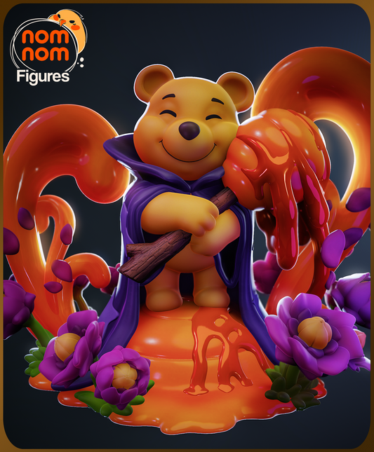 Figura de Resina Chibi - Winnie the Pooh - Disney Lorcana Version