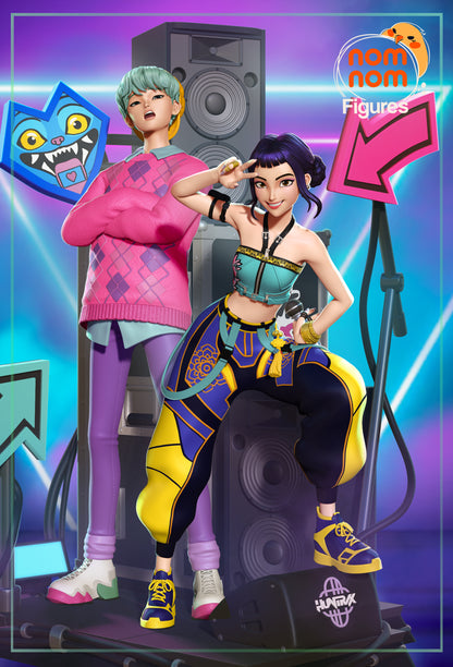 Figura de Resina - Zoey - K-Pop Demon Hunters