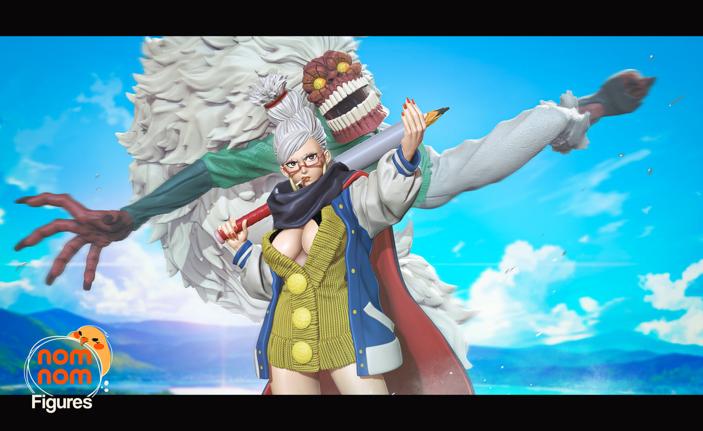 Figura de Resina - Seiko & Turbo Vieja - Dandadan