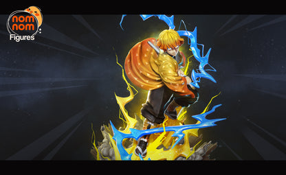 Figura de Resina - Zenitsu - Kimetsu No Yaiba / Demon Slayer