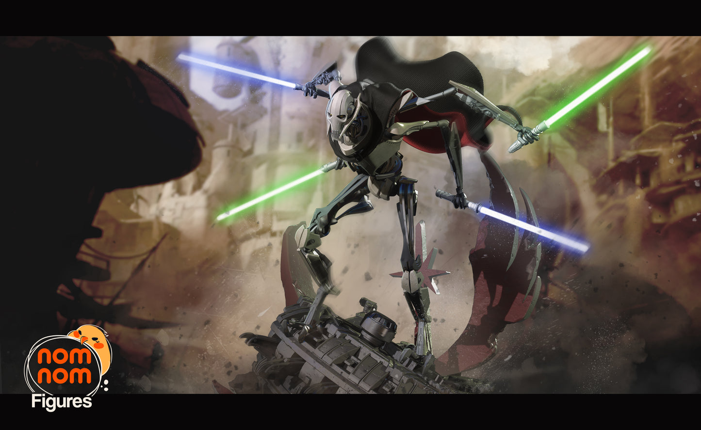 Figura de Resina - General Grievous - Star Wars