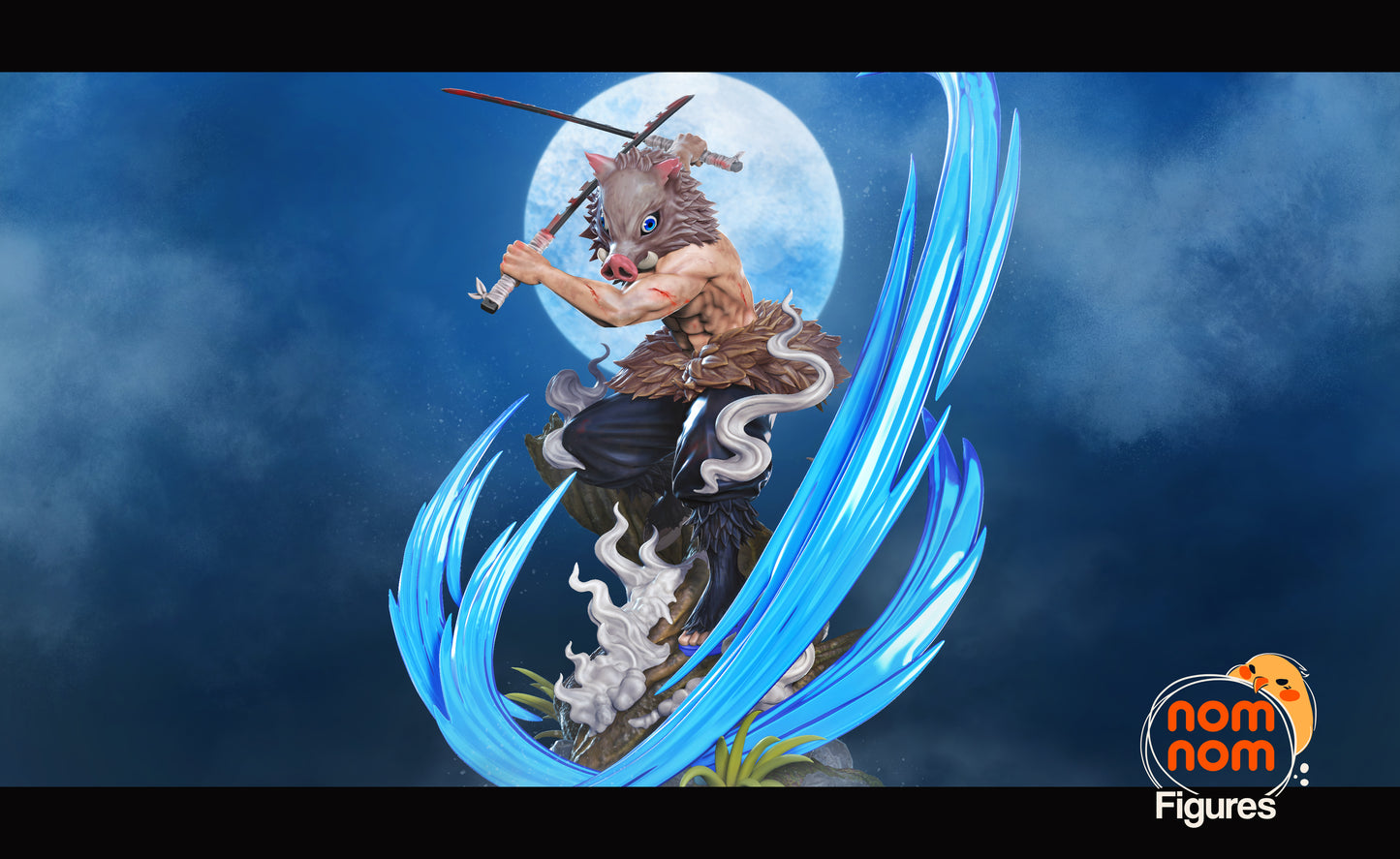 Figura de Resina - Inosuke - Kimetsu No Yaiba / Demon Slayer