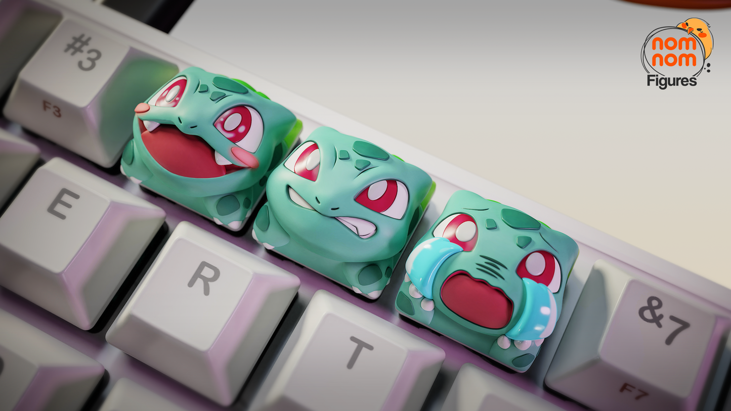 Teclas de Resina - Bulbasaur - Pokemon