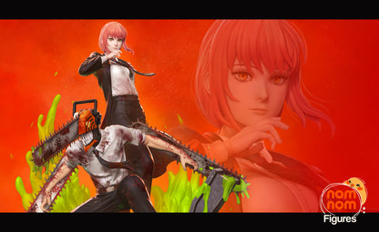 Figura de Resina - Makima & Denji - Chainsaw Man
