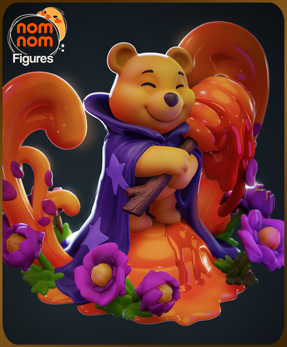 Figura de Resina Chibi - Winnie the Pooh - Disney Lorcana Version