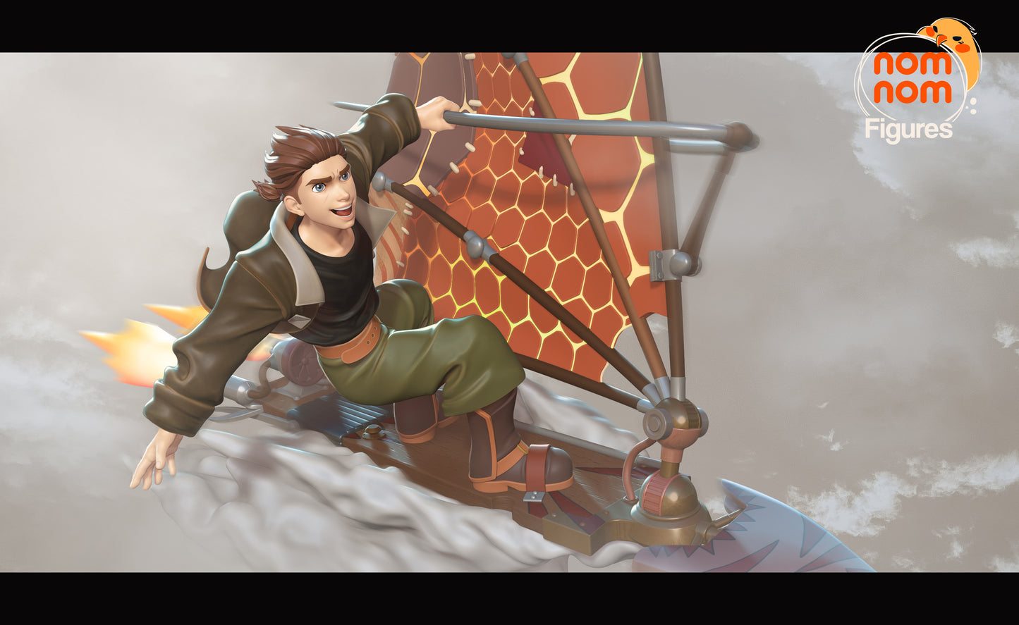 Figura de Resina - Jim Hawkins - El Planeta del Tesoro