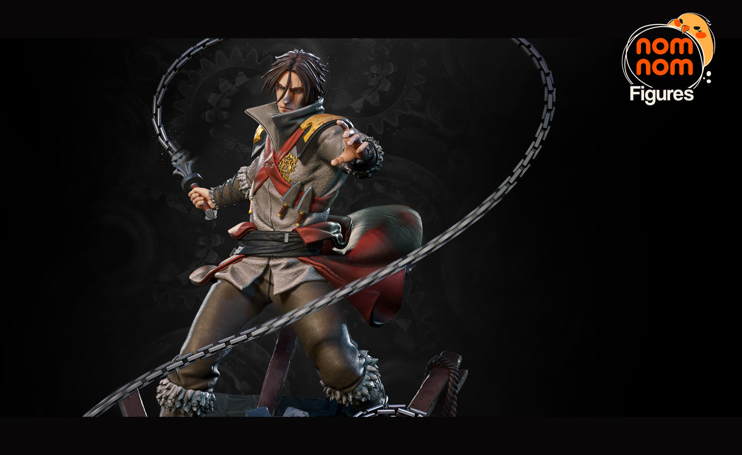 Figura de Resina - Trevor Belmont - Castlevania