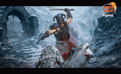 Figura de Resina - Dragonborn - Skyrim