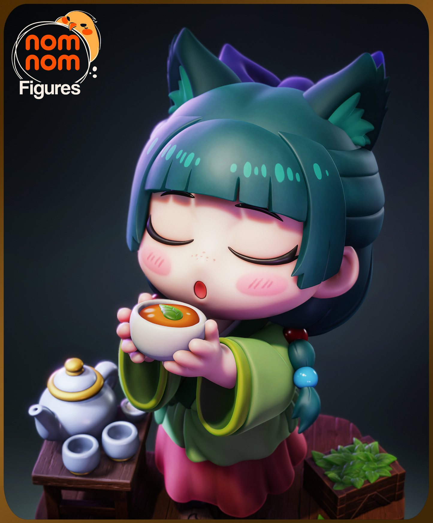 Figura de Resina Chibi - Maomao - Apothecary Diaries