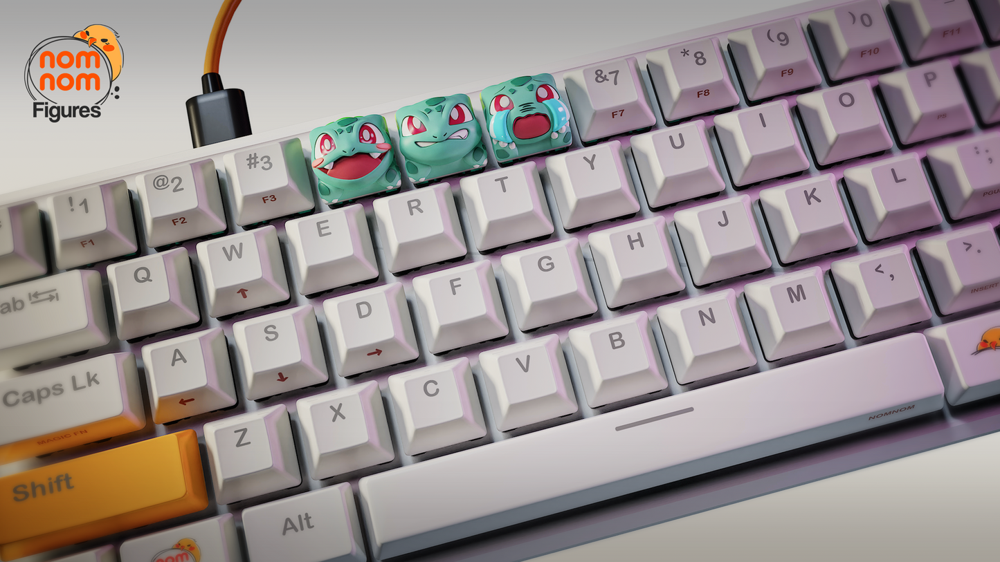 Teclas de Resina - Bulbasaur - Pokemon