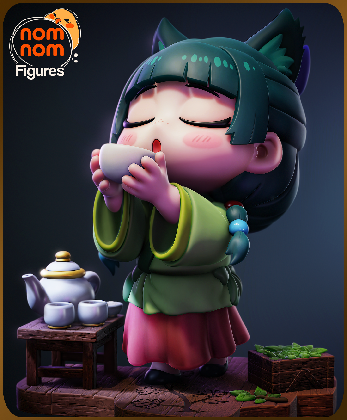 Figura de Resina Chibi - Maomao - Apothecary Diaries