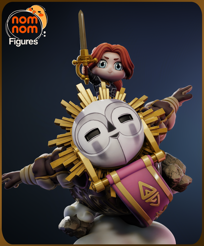 Figura de Resina Chibi - Esquie - Clair Obscur Expedition 33
