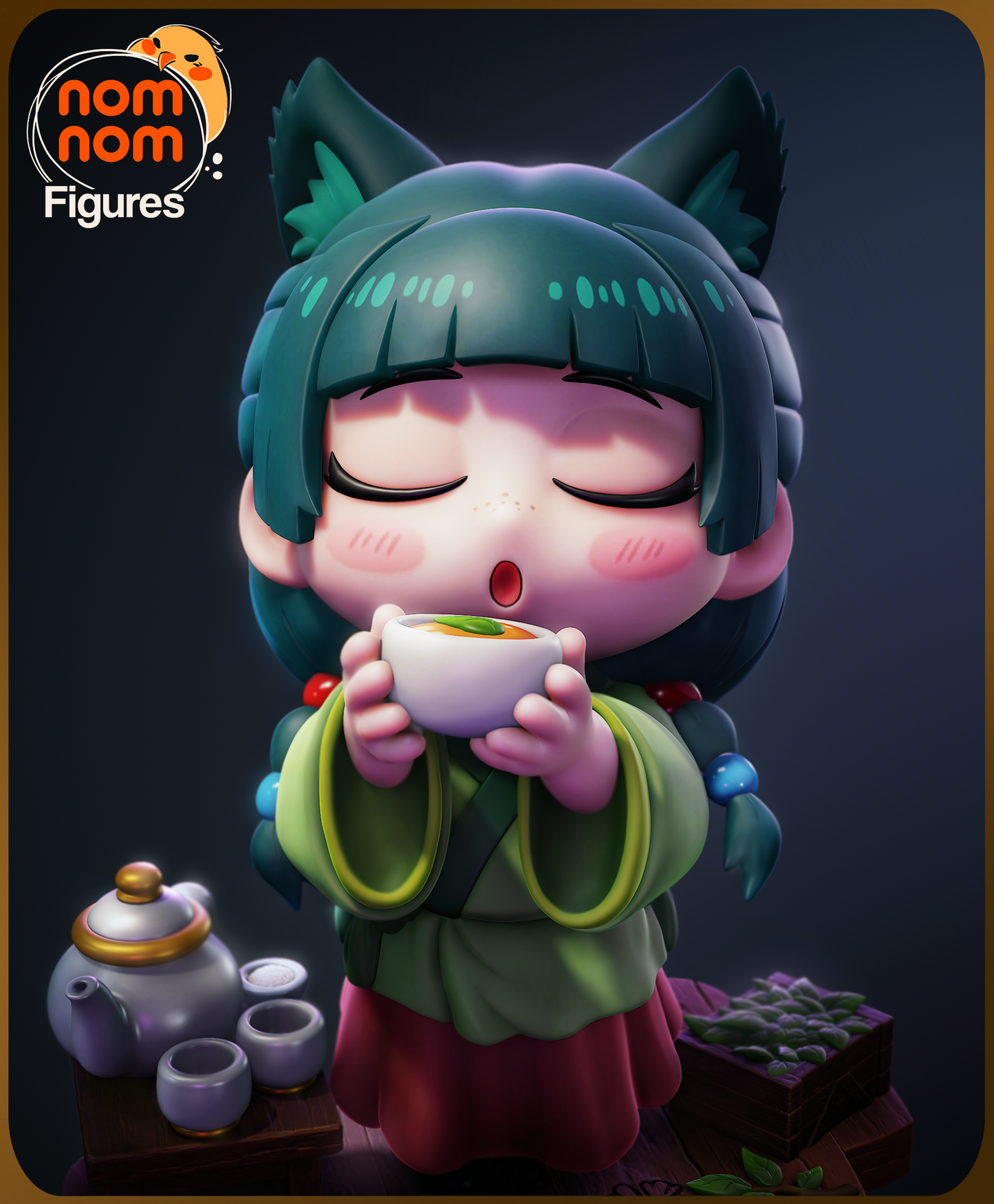 Figura de Resina Chibi - Maomao - Apothecary Diaries