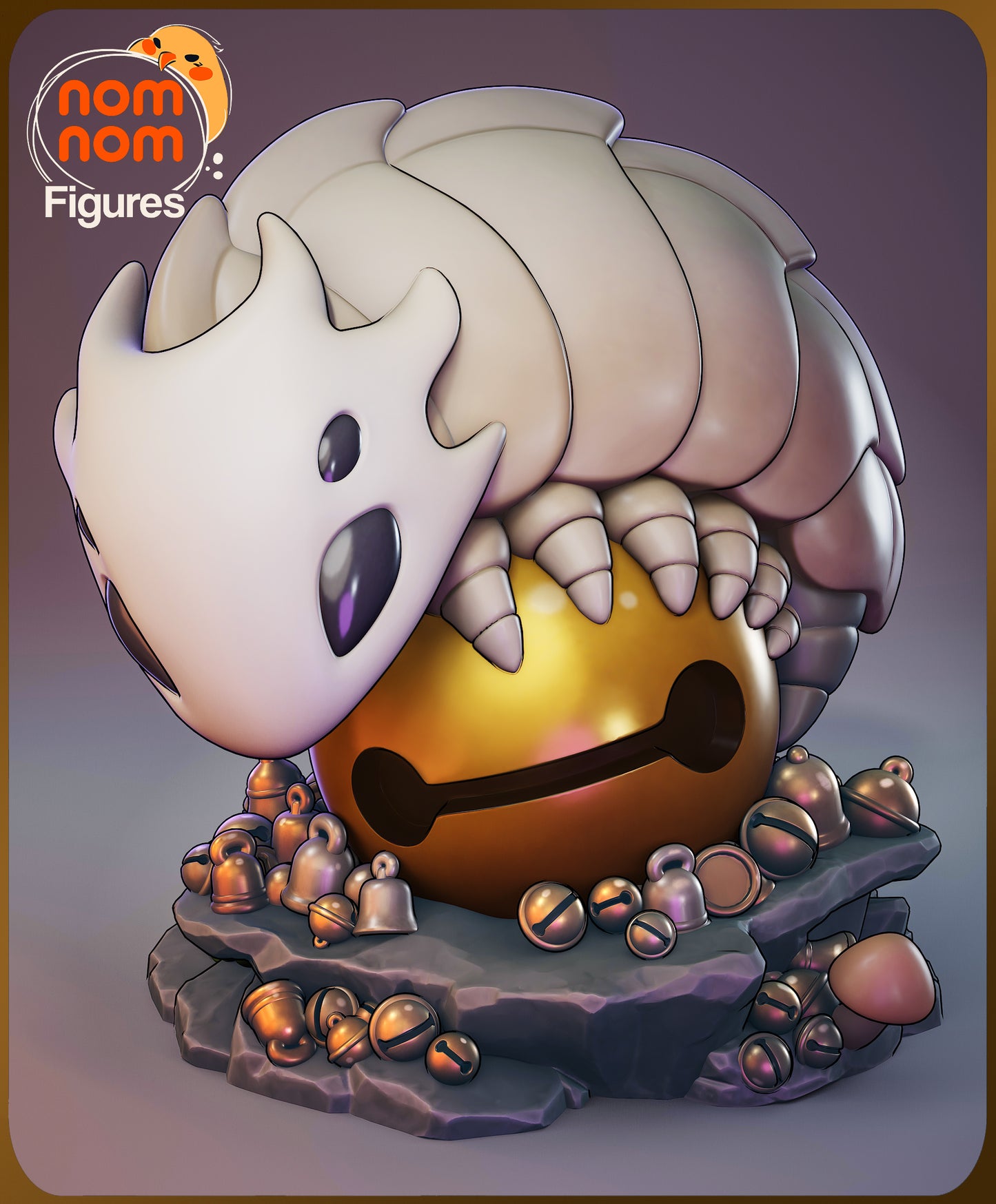 Figura de Resina Chibi - Bell Beast - Hollow Knight