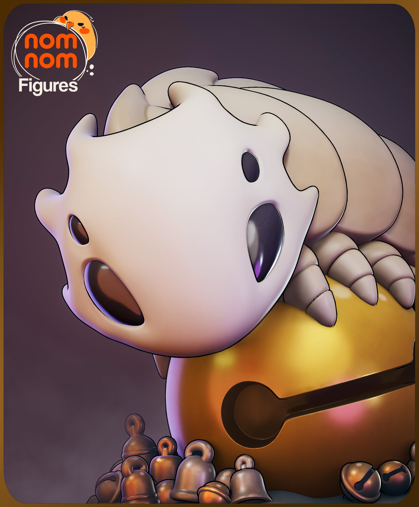 Figura de Resina Chibi - Bell Beast - Hollow Knight