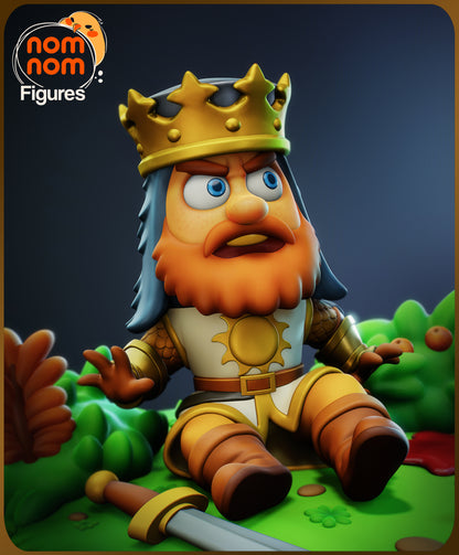 Figura de Resina Chibi - El Caballero Oscuro - Monty Python y el Santo Grial