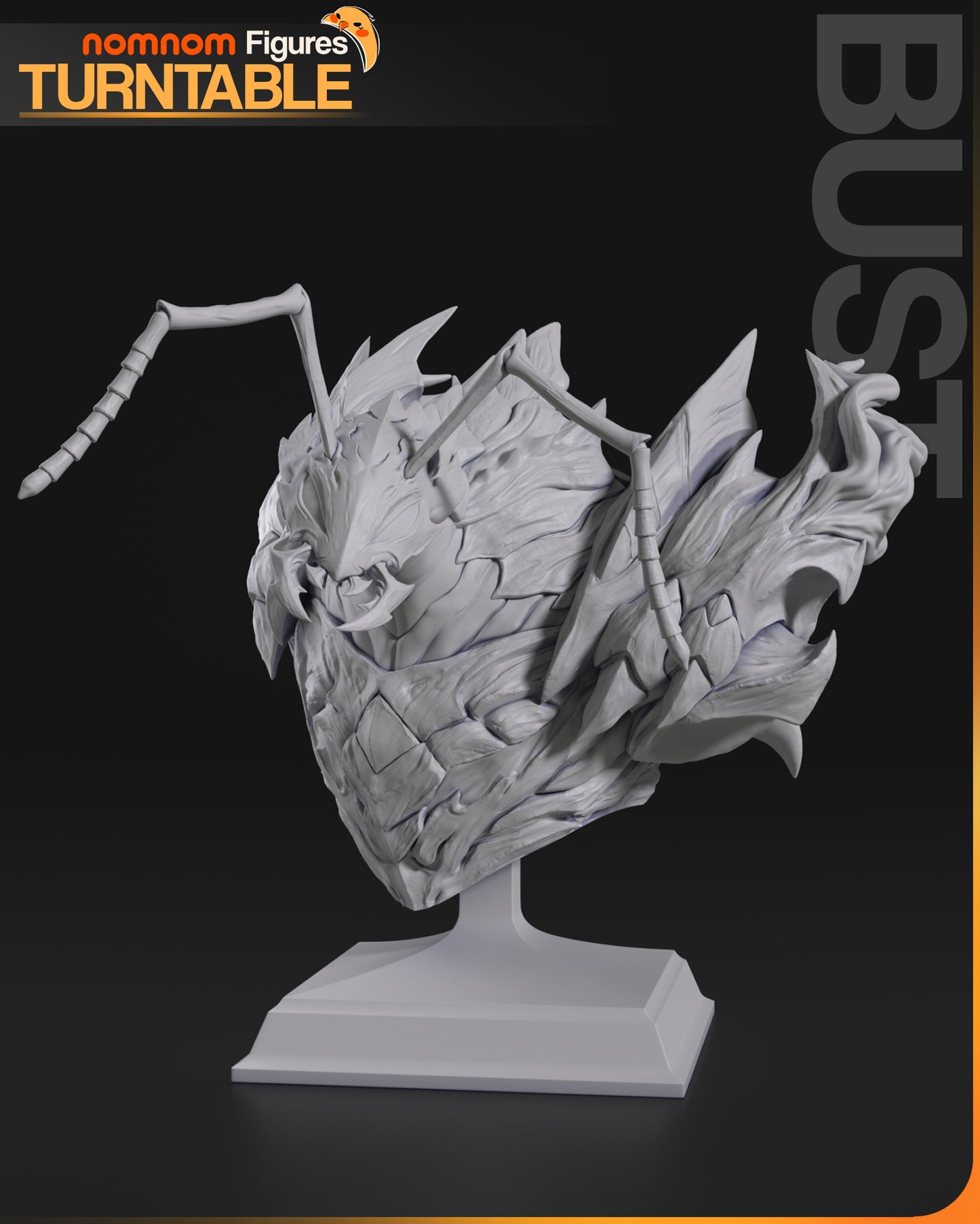 Figura de Resina - Shadow Beru - Solo Leveling