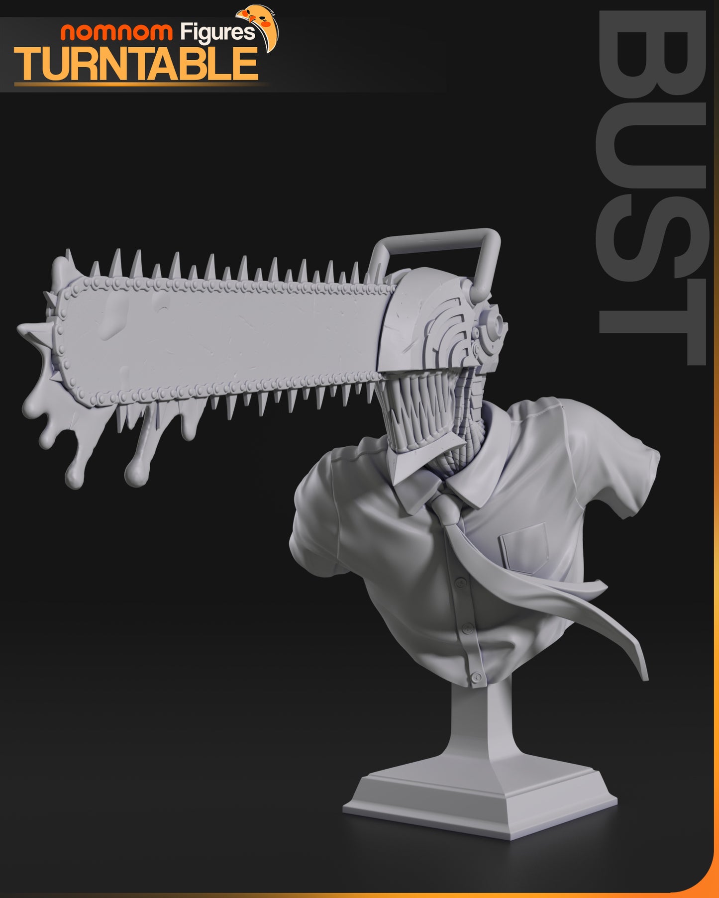 Figura de Resina - Makima & Denji - Chainsaw Man