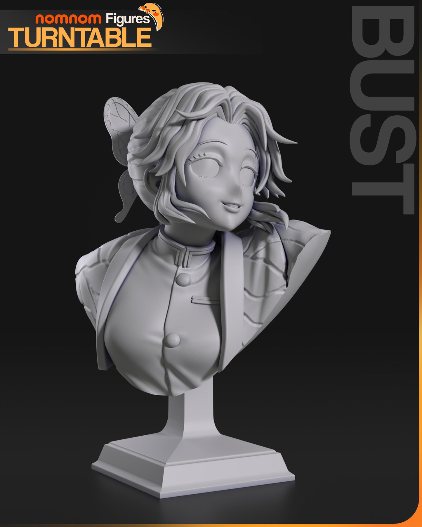 Figura de Resina - Shinobu - Kimetsu No Yaiba / Demon Slayer