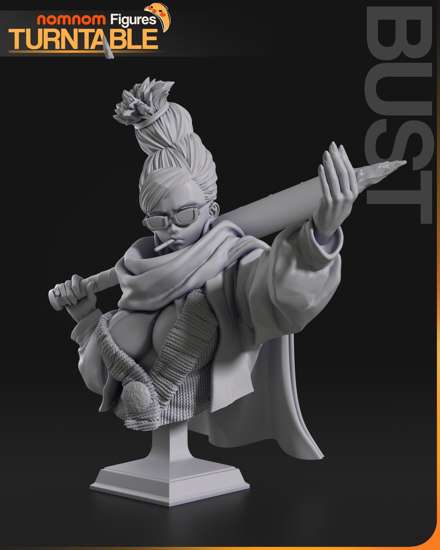 Figura de Resina - Seiko & Turbo Vieja - Dandadan