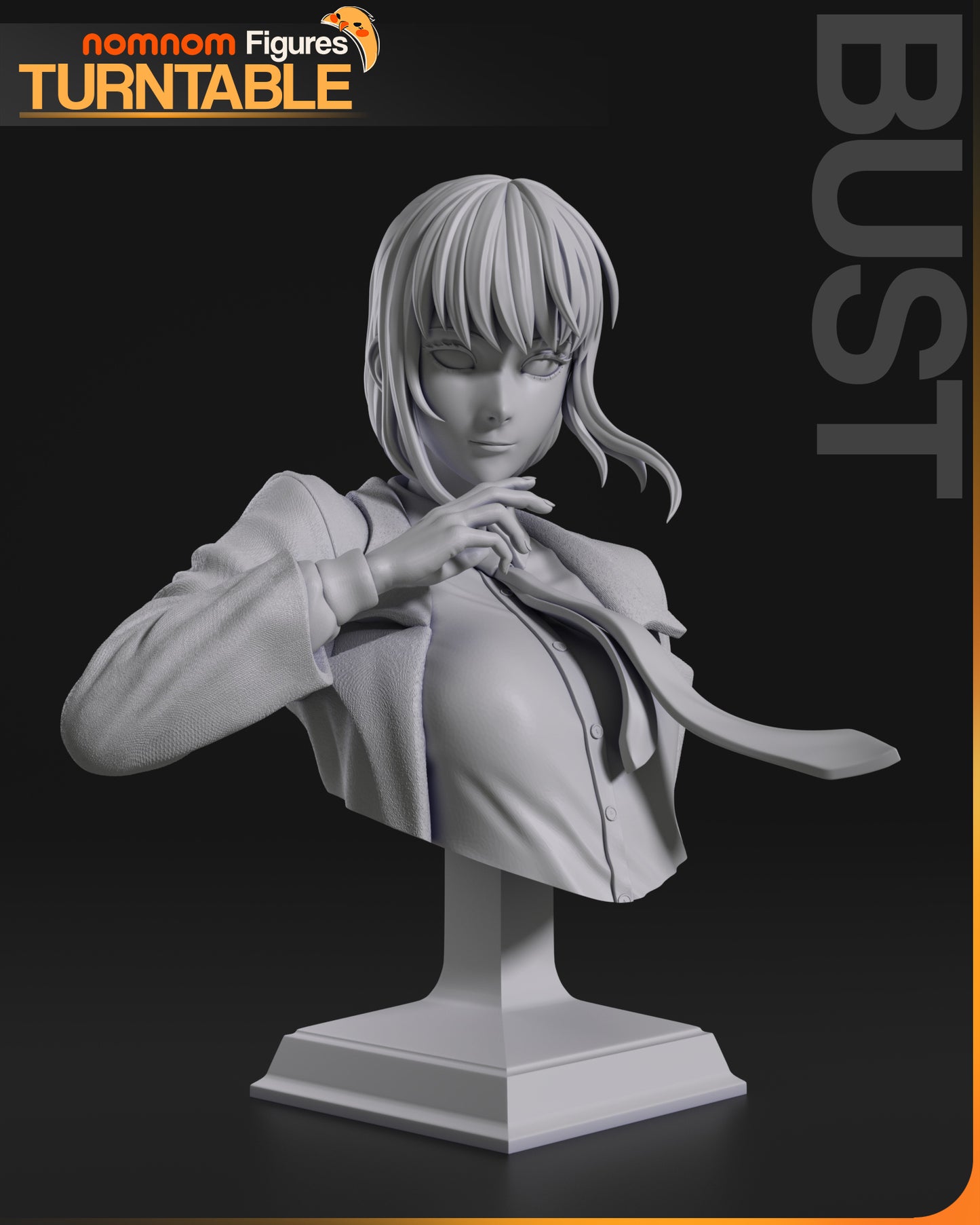 Figura de Resina - Makima & Denji - Chainsaw Man