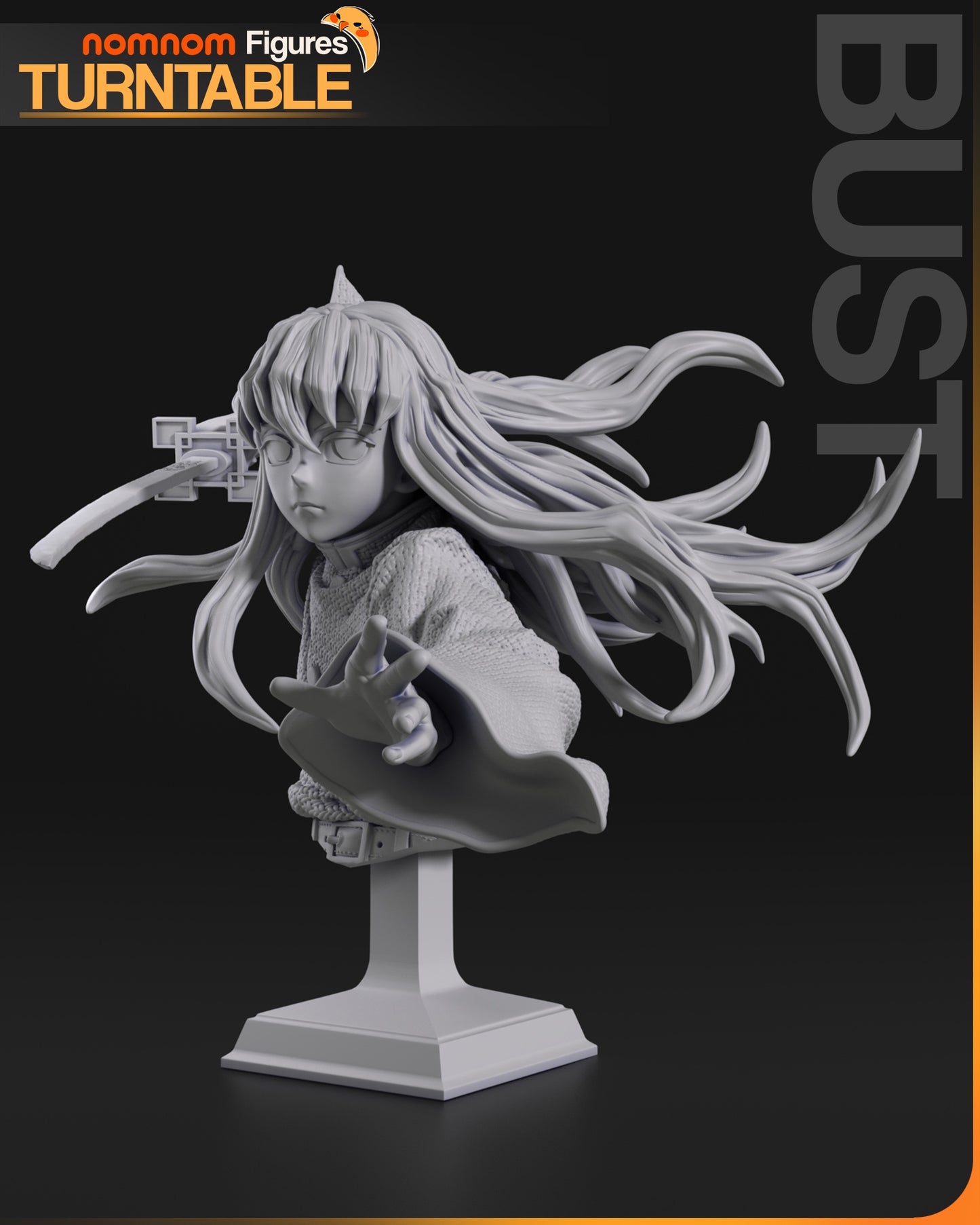 Figura de Resina - Tokito Muichiro - Kimetsu No Yaiba / Demon Slayer