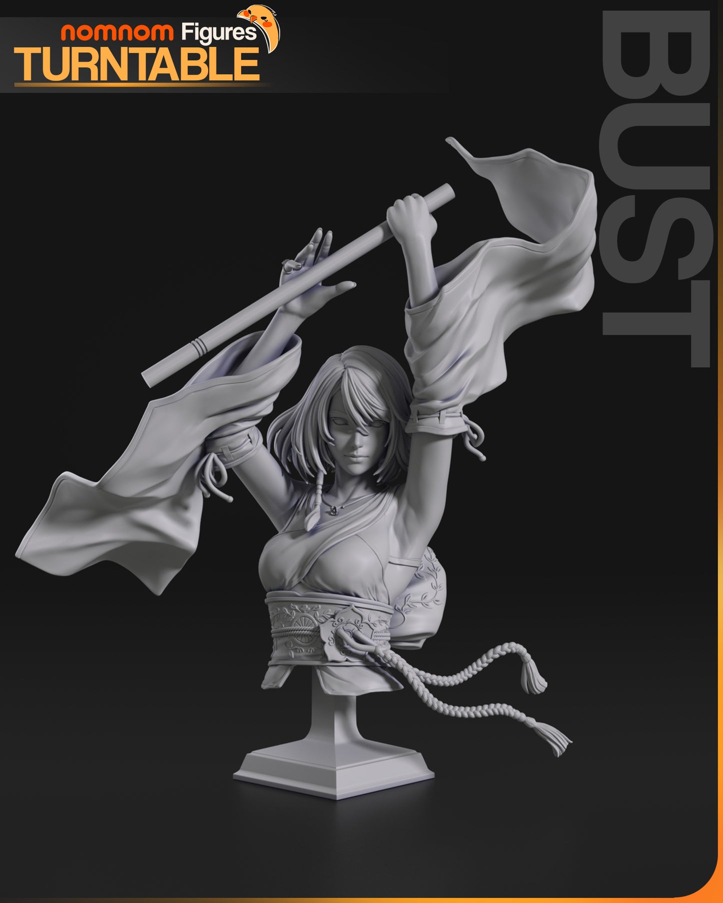 Figura de Resina - Yuna - Final Fantasy X