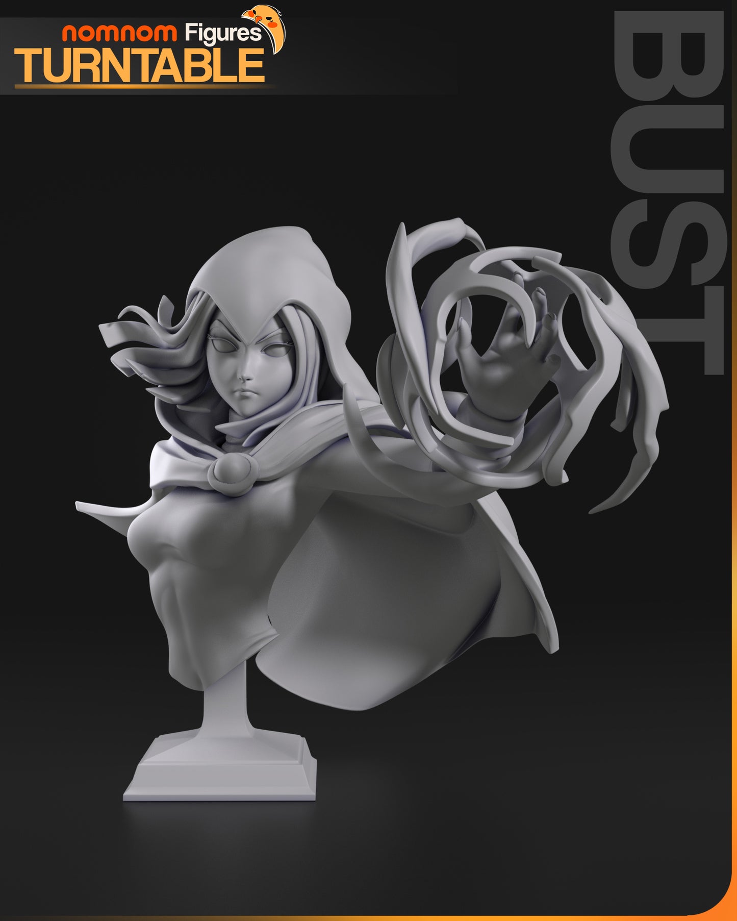 Figura de Resina - Raven - Teen Titans