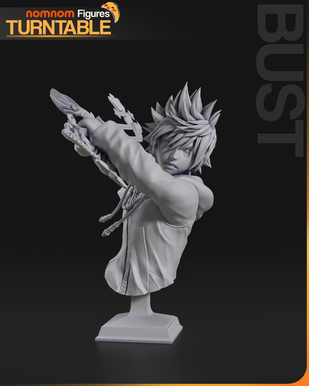 Figura Sora vs Roxas Kingdom Hearts en resina, foto 11