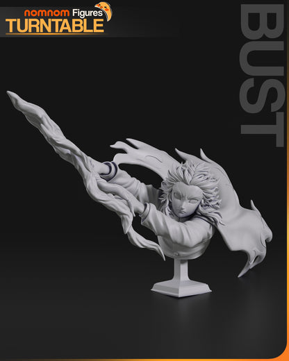Figura de Resina - Rengoku - Kimetsu No Yaiba / Demon Slayer