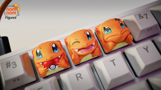 Teclas de Resina - Charmander - Pokemon