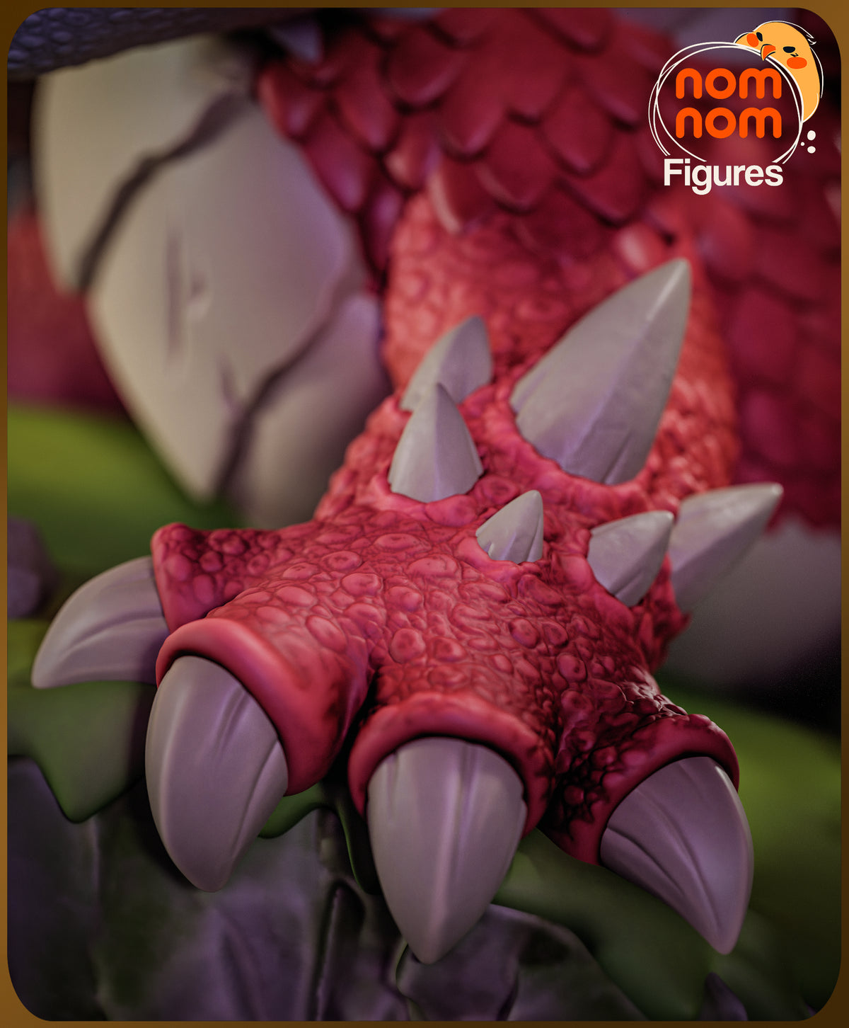 Figura chibi Tiamat en resina, foto 4