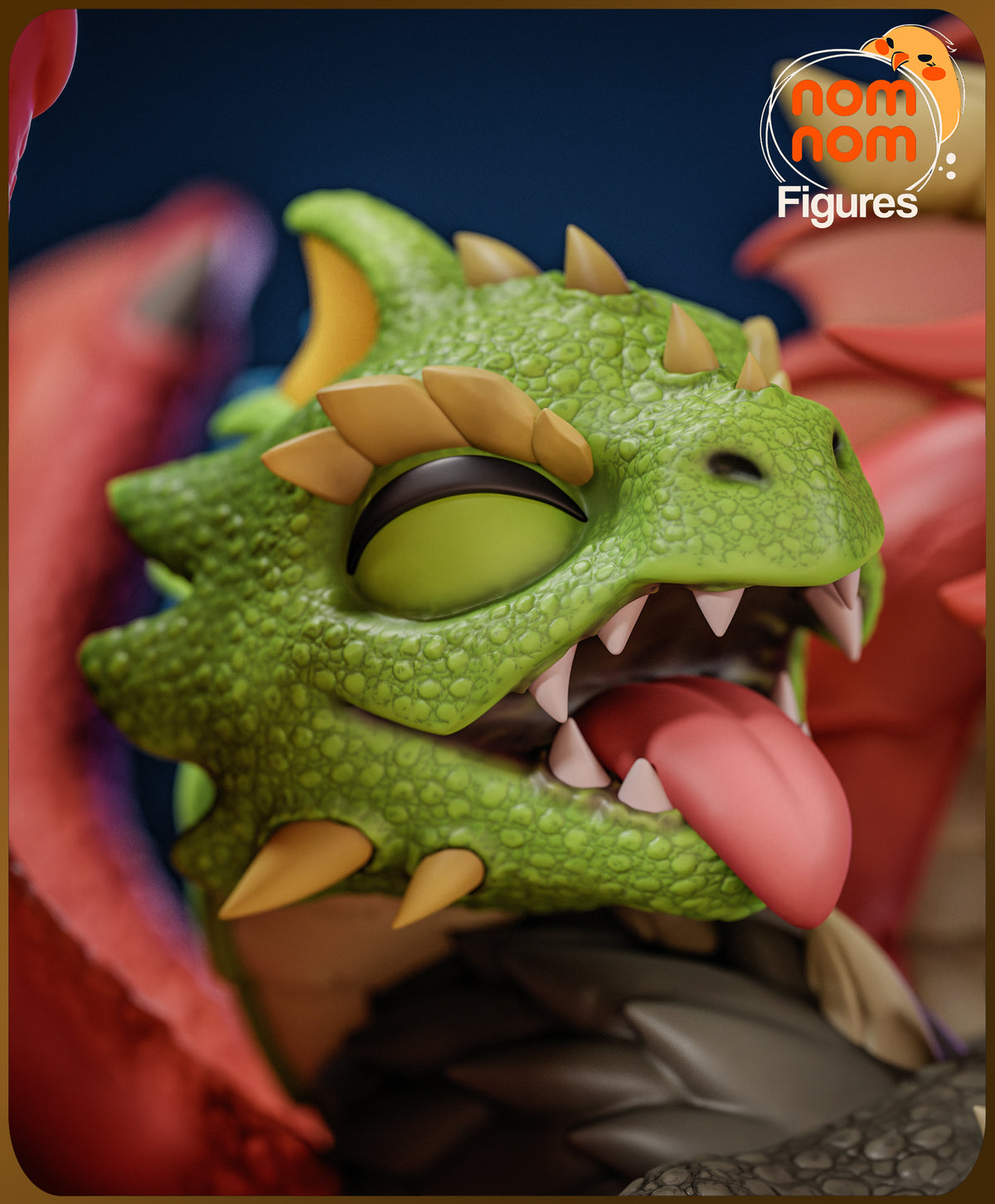 Figura chibi Tiamat en resina, foto 6