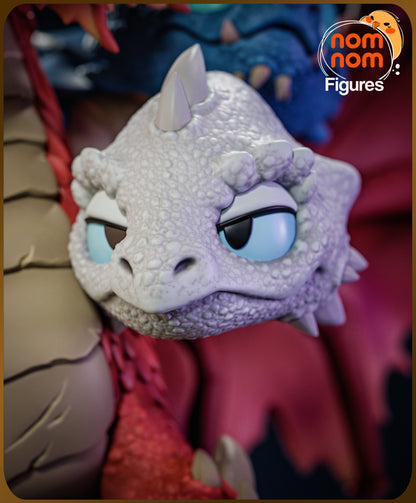 Figura chibi Tiamat en resina, foto 7