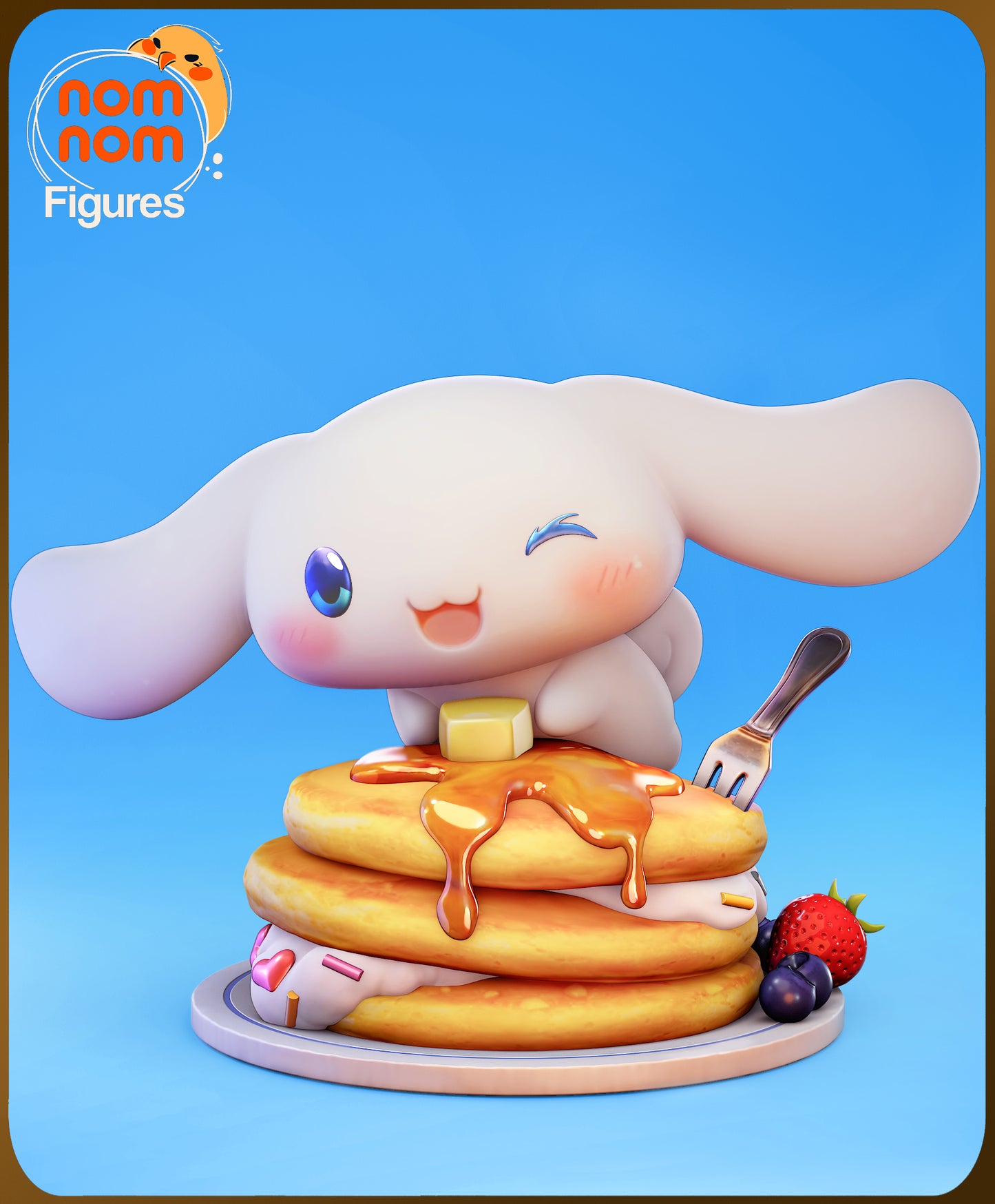 Figura de Resina Chibi - Cinnamoroll - Hello Kitty