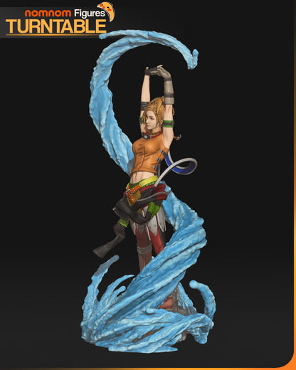 Figura de Resina - Rikku - Final Fantasy X