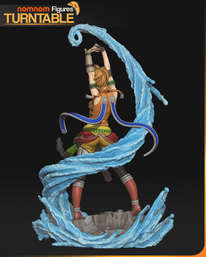 Figura de Resina - Rikku - Final Fantasy X