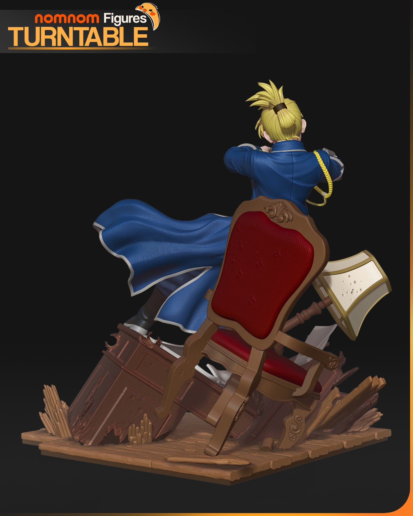 Figura de Resina - Riza Hawkeye - Fullmetal Alchemist