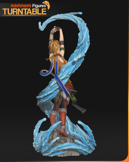 Figura de Resina - Rikku - Final Fantasy X