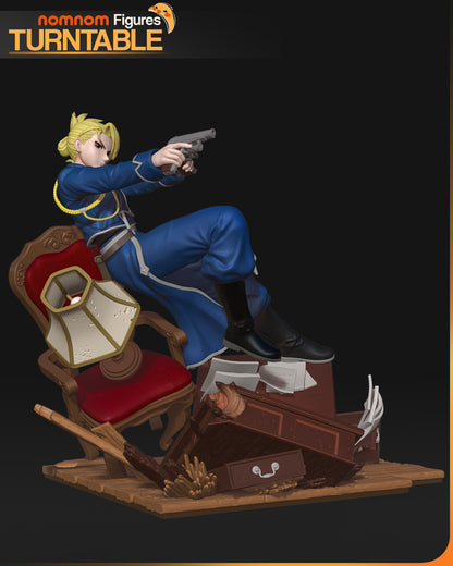 Figura de Resina - Riza Hawkeye - Fullmetal Alchemist