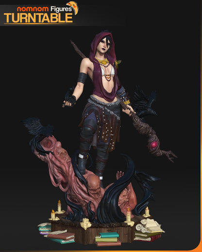 Figura de Resina - Morrigan - Dragon Age