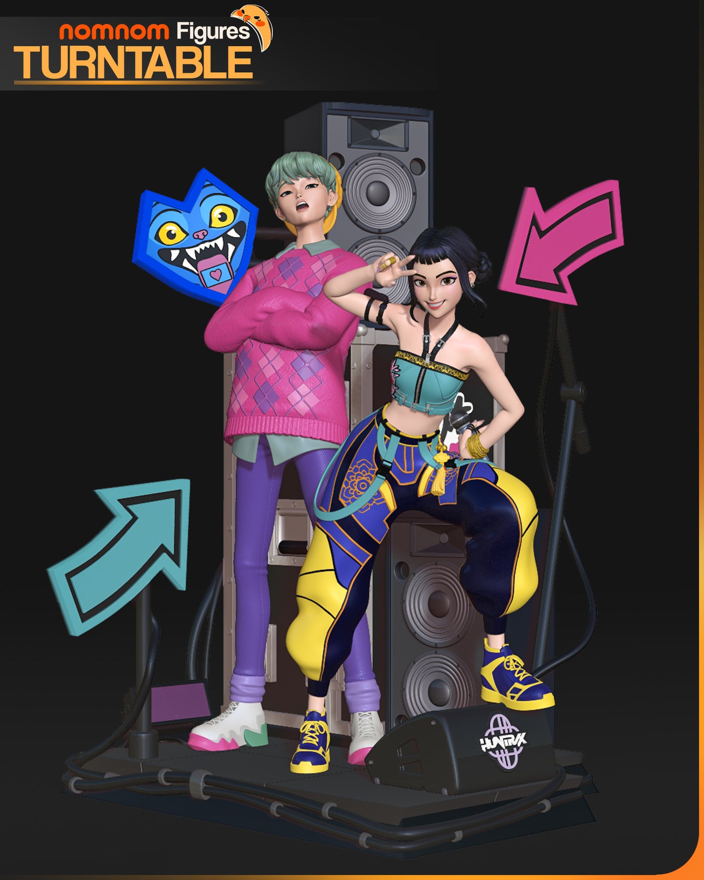 Figura de Resina - Zoey - K-Pop Demon Hunters