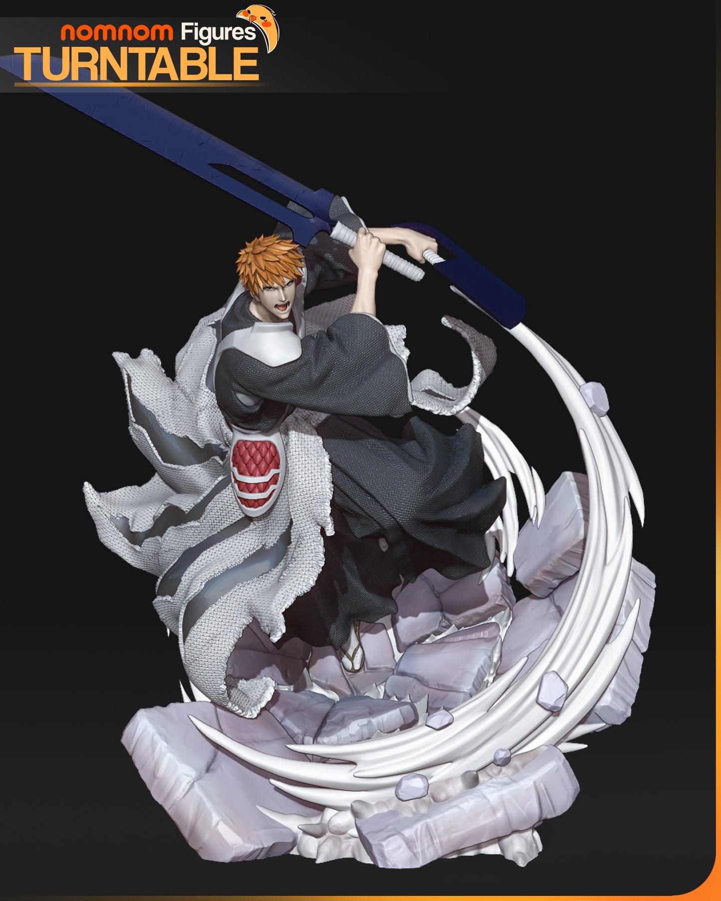 Figura de Resina - Ichigo Kurosaki - Bleach